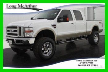 2010 fx4 6.4 v8 diesel 4wd crew cab! leather! camper package! low miles