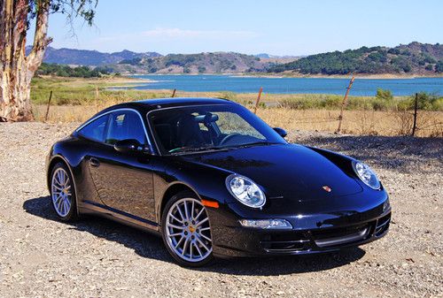 2008 porsche 911 targa 4: only 5,900 miles. impeccable, 1 owner black/black 997