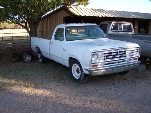 1977 dodge 1 ton single wheel