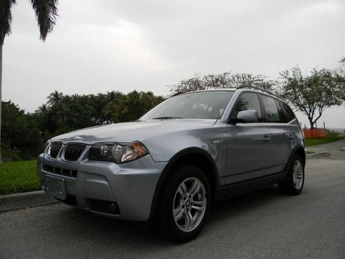 06 x3 sport pkg panoramic sunroof heated seats sport wheels clean carfax fl