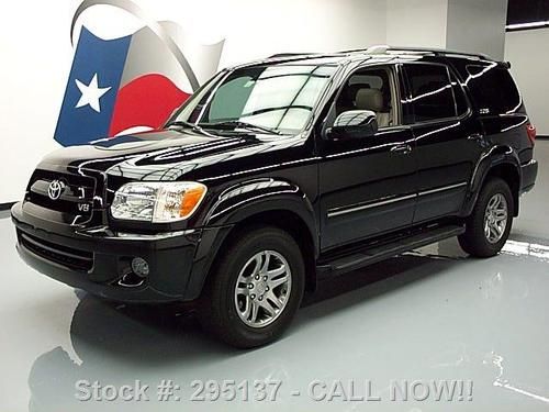 2007 toyota sequoia sr5 7-pass sunroof leather dvd 78k texas direct auto