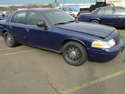 2008 ford crown victoria police interceptor - retired police vehicle