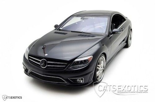 2008 mercedes-benz cl65 amg brabus renntech upgrades 700 horsepower