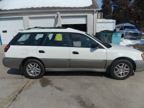 2000 subaru outback wagon awd 4-door 2.5l fully rebuilt motor