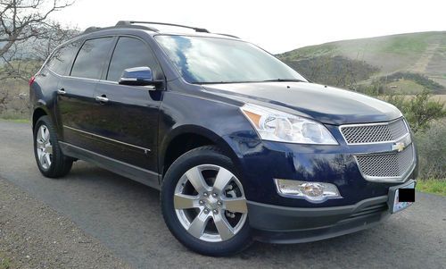 2010 chevrolet traverse ltz sport utility 4-door awd 4x4 - factory warranty!