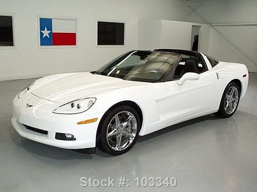 2011 chevy corvette 1lt auto leather paddle shift 1k mi texas direct auto