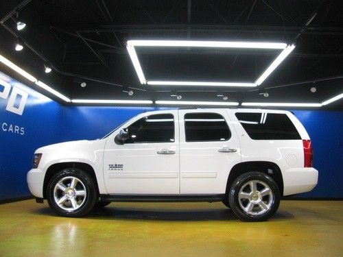 Chevrolet tahoe texas edition 2wd tow hitch camera bose third row seat leather
