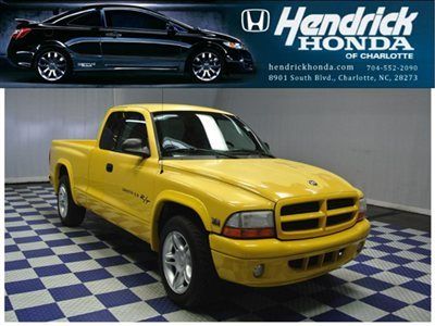 1999 dodge dakota r/t club cab - auto - cloth - new tires - v8 power (1339a )