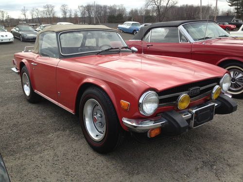 1976 triumph tr6 convertible