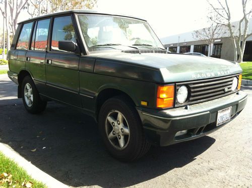 1995 range rover classic trw trans world racing salvage title excellent running