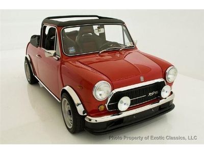 Mini cooper innocenti covt manual convertible am/fm