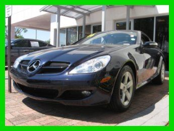 06 blue slk-280 3l v6 automatic convertible *cd changer *one owner *low miles*fl