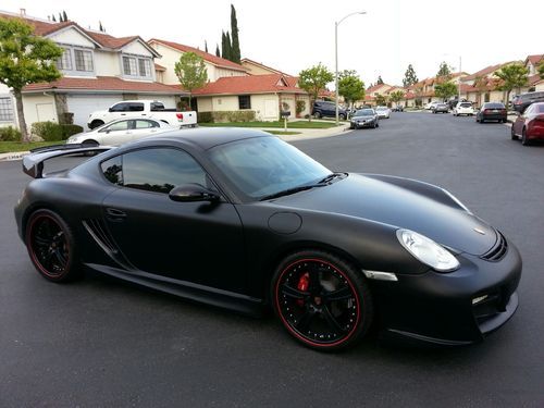 Matte black cayman one of a kind!