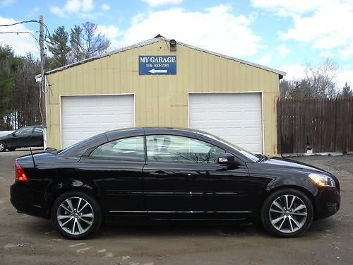 2012 volvo c70 t5 convertible retractable hardtop salvage repairable flood