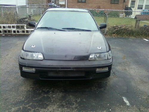 1988 honda crx with jdm dohc zc non-vtec engine