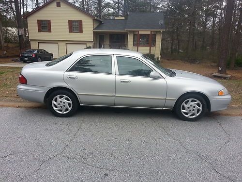 2001 mazda 626 lx sedan 4-door 2.5l