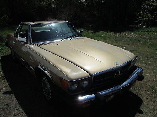 1984 mercedes 380SL, image 2