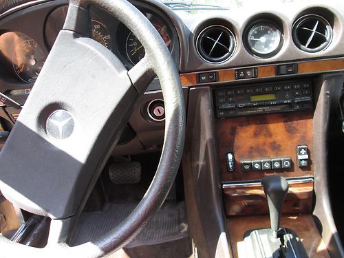 1984 mercedes 380SL, image 8
