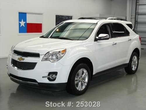 2011 chevy equinox ltz leather sunroof nav rear cam 41k texas direct auto