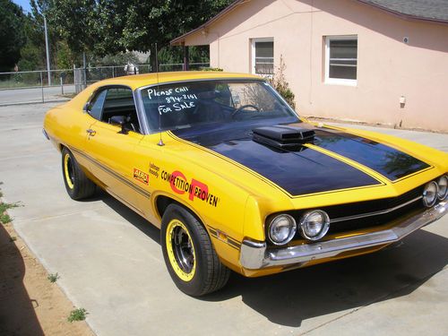 1971 torino cj tribute car / resto-mod 460 engine a beast