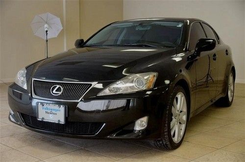 Black 06 lexus is 350 3.5l v6  automatic leather sunroof miles k85 free carfax