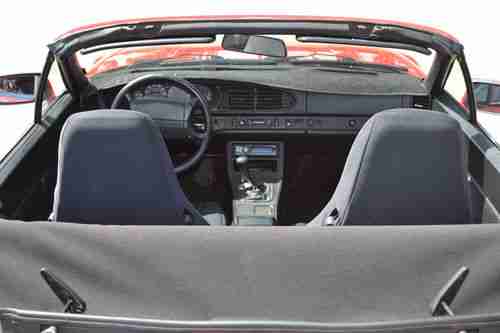1989 Porsche 944 S2 Cabriolet Convertible Guards Red, Leather, US $6,900.00, image 7
