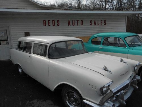 1957 chevrolet bel air 2 door station wagon nomad great hot rod or rat rod