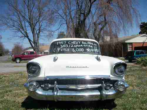 1957 Chevrolet Bel Air 2 Door Station Wagon Nomad Great Hot Rod or Rat Rod, US $8,500.00, image 14