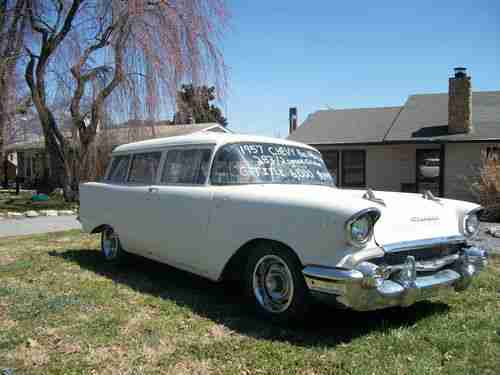 1957 Chevrolet Bel Air 2 Door Station Wagon Nomad Great Hot Rod or Rat Rod, US $8,500.00, image 15
