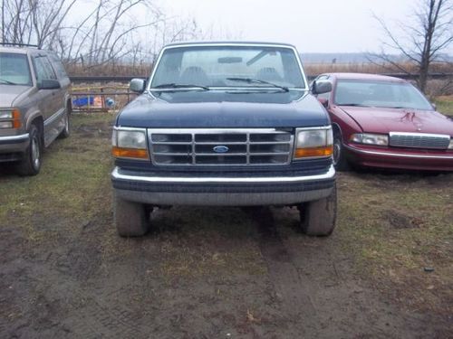 1992 ford f-250 custom extended cab pickup 2-door 7.3l