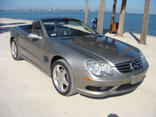 2003 mercedes-benz sl500 amg package 58k miles stunning color combination