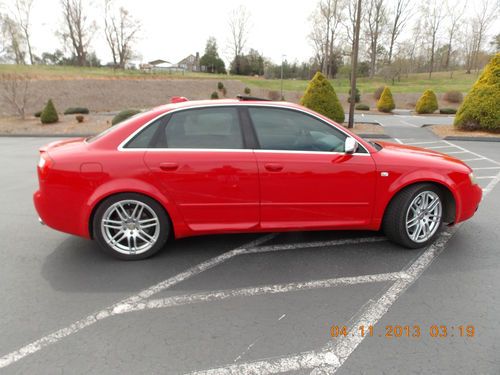 2004 audi s4 sedan 4-door 4.2l no reserve