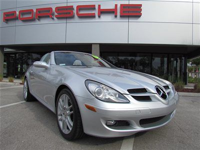 08 slk350, heated neck scarf, wood trim, 36k miles, sw florida trade, hardtop