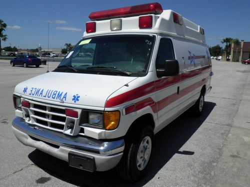 05 ford e-350 ambulance 203000 miles clean runs perfect no rust no damages