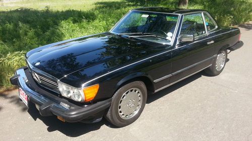 1988 mecades-benz  sl-560 convertible