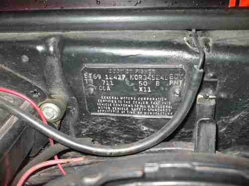 1969 camaro x11, image 17