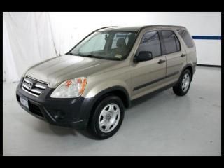 06 honda cr-v 4x2 lx at , cloth seats, power windows &amp; locks, we finance!