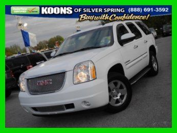 2007 gmc yukon denali awd-navigation! backup camera! sunroof! cashmere leather!