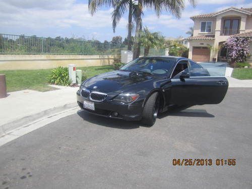 2004 bmw 645ci m6  coupe 2-door 4.4l no reserve