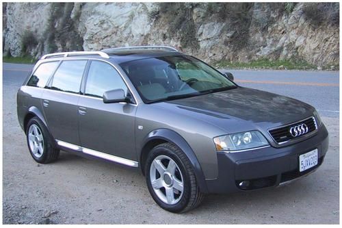 2004 audi allroad 2.7t awd leather sunroof bi turbo 2 owner / always california