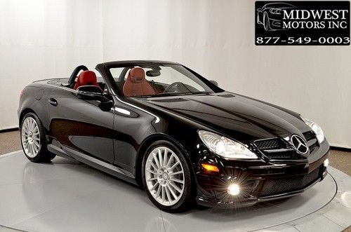 2010 10 mercedes slk350 black navigation sport package amg premium package