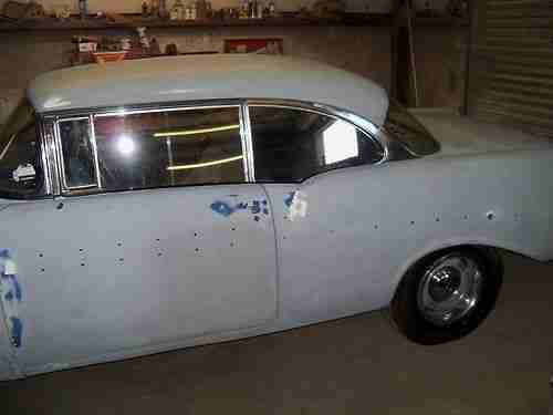 1956 chevy 2 door hard top, image 2