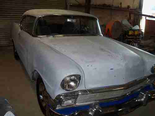 1956 chevy 2 door hard top, image 3