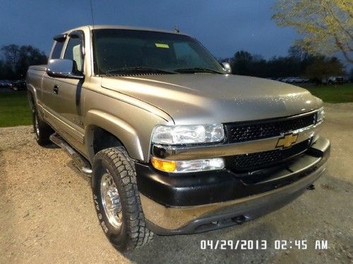 2002 chevrolet silverado 2500hd ext cab 4wd 143.5wb (cooper lanie 765-413-4384)