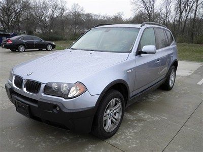 2005 bmw x3 - 3.0i 3.0l - blue water metallic