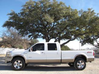 King ranch heated leather pioneer cd nav sunroof powerstroke diesel 4x4 fx4