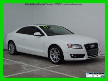 2011 audi a5 2.0t 12k miles*premium quattro*leather*sunroof*1owner*we finance!!