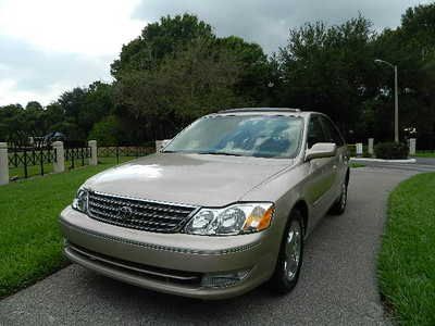 04 toyota avalon xls leather 1 fl owner only 21k miles new tires pristine mint!!