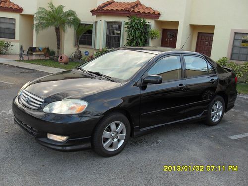 2004 toyota corolla s sedan 4-door 1.8l