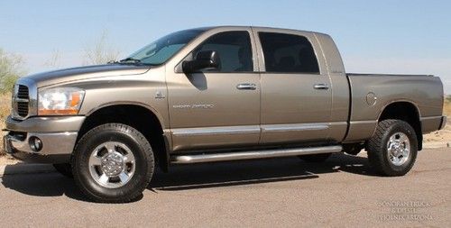 No reserve 06 dodge ram 2500 mega cab 4x4 5.9 ho diesel 88k mls xtra clean